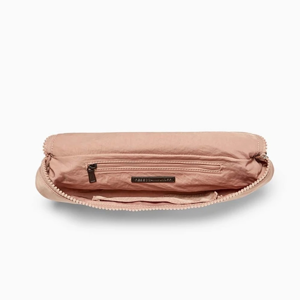 *SOLD* Rebecca Minkoff Vintage Pink Nylon Belt Bag - Picture 4 of 11